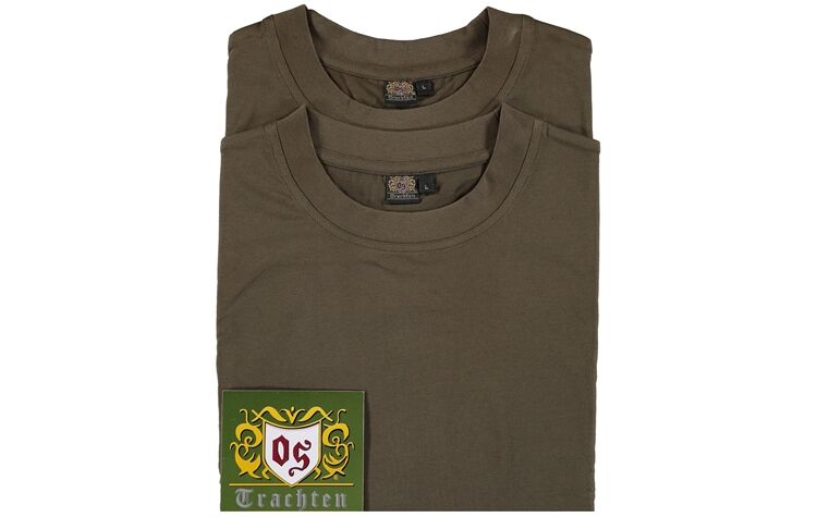 s trachten orbis textil T-Shirts Doppelpack oliv 428000-3382/55