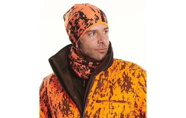Skogen Hubertus Wende-Halswärmer Neckwärmer Nackenwärmer signalrot 20043915/162