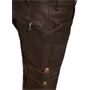 La Chasse® Robuste Büffellederhose mit Beintasche