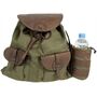 Hubertus Hunting Wanderrucksack "Canvas" mit Flaschenhalter 10299873/315 Jagdrucksack 