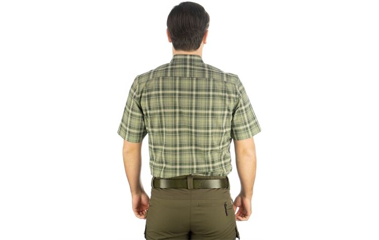 OS Trachten® Karohemd kurzarm