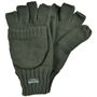 Skogen Strick-Fingerhandschuhe Jagdhandschuhe mit Schießfinger oliv/grün Schießhandschuhe Jäger 20005932/315