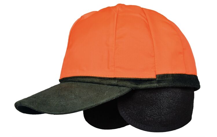 Skogen® Wendekappe oliv oder signalorange Jagdkappe Sicherheitscap 20022613/315