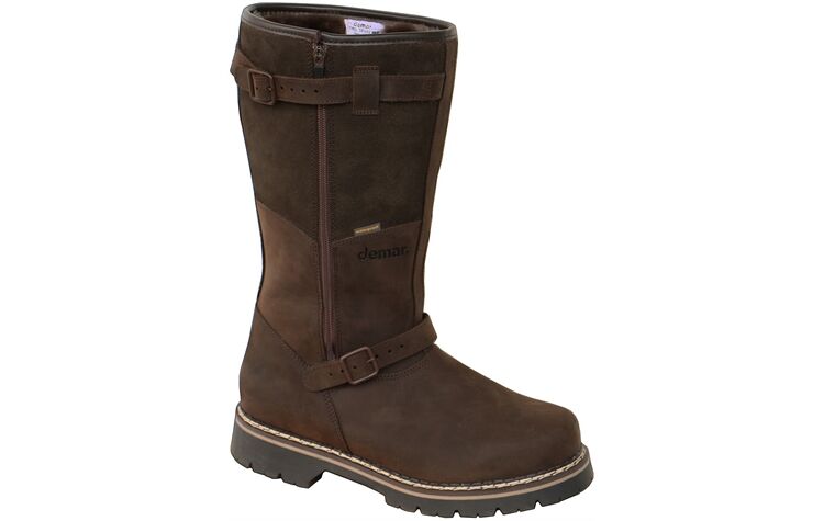 Demar Pelzgefütterter Jagd-Winterstiefel Jagdstiefel Ansitzstiefel Herren Tirol Deluxe 6468 Pelzstiefel hoch wasserdicht Jägerstiefel Ansitzstiefel Tirol Deluxe 6468