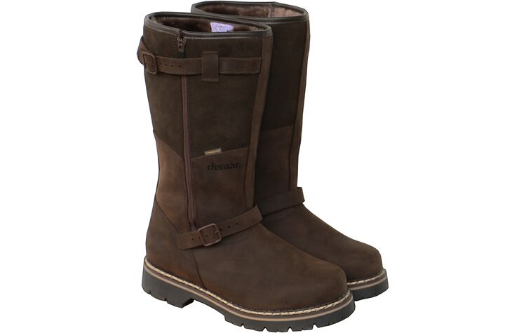 Demar Pelzgefütterter Jagd-Winterstiefel Jagdstiefel Ansitzstiefel Herren Tirol Deluxe 6468 Pelzstiefel hoch wasserdicht Jägerstiefel Ansitzstiefel Tirol Deluxe 6468