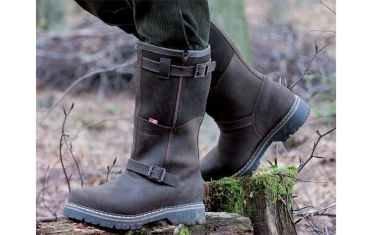 Demar Pelzgefütterter Jagd-Winterstiefel Jagdstiefel Ansitzstiefel Herren Tirol Deluxe 6468 Pelzstiefel hoch wasserdicht Jägerstiefel Ansitzstiefel Tirol Deluxe 6468