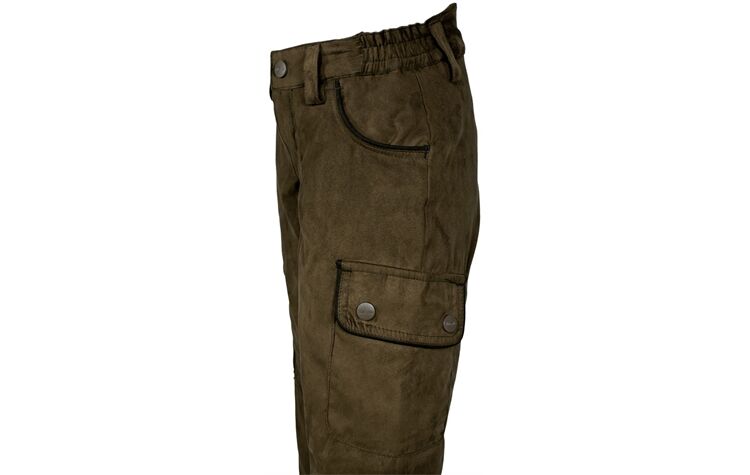 Hubertus® Kinder Microfaserhose "Janus" Jagdhose oliv/grün wasserdicht 10150480/316
