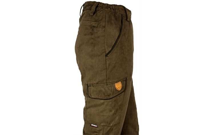 Hubertus® Lady Damen Microfaserhose "Janus" Jagdhose oliv/grün für Sie wasserdicht 10852480/316