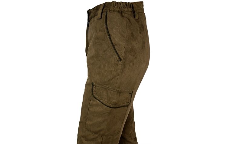 Hubertus® Lady Damen Microfaserhose "Janus" Jagdhose oliv/grün für Sie wasserdicht 10852480/316