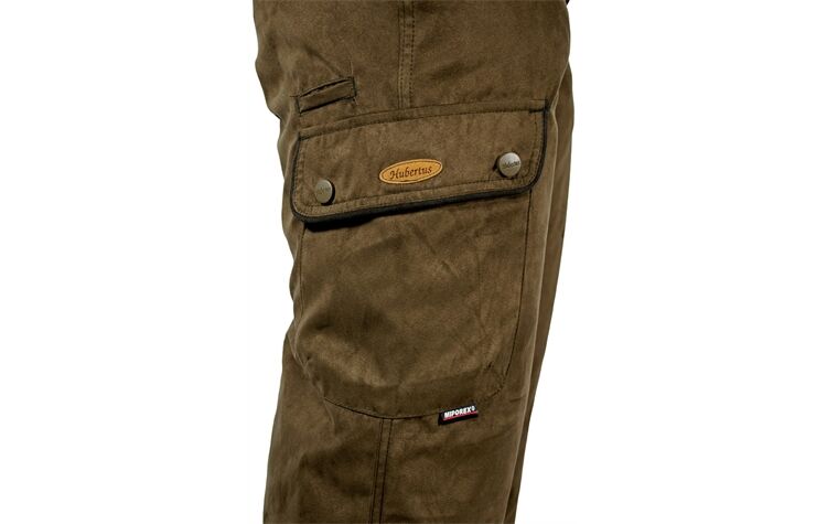 Hubertus® Microhose "Janus" Jagdhose oliv/grün wasserdicht Microfaserhose Herren 10851480/316