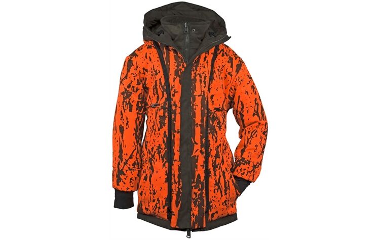 Hubertus® Kinder Camo-Wendejacke "Janus" Jagdjacke oliv/grün 10176480/336