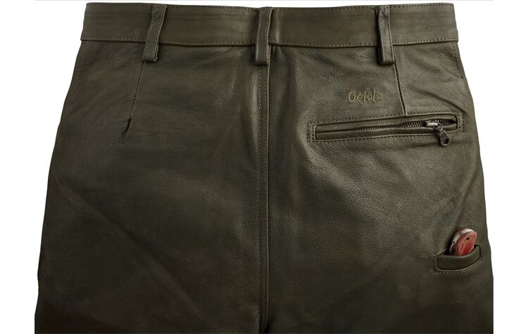 La Chasse® Damen-Lederhose aus Büffelleder