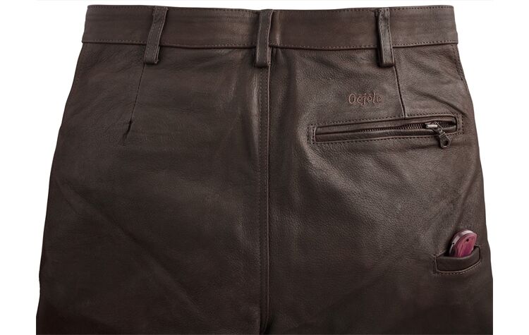 La Chasse® Strapazier-Lederhose aus Büffelleder