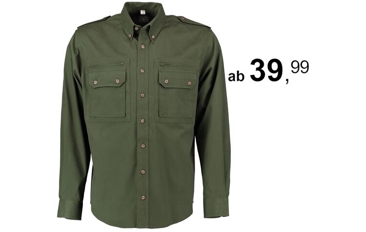 OS Trachten® Outdoor-Jagdhemd