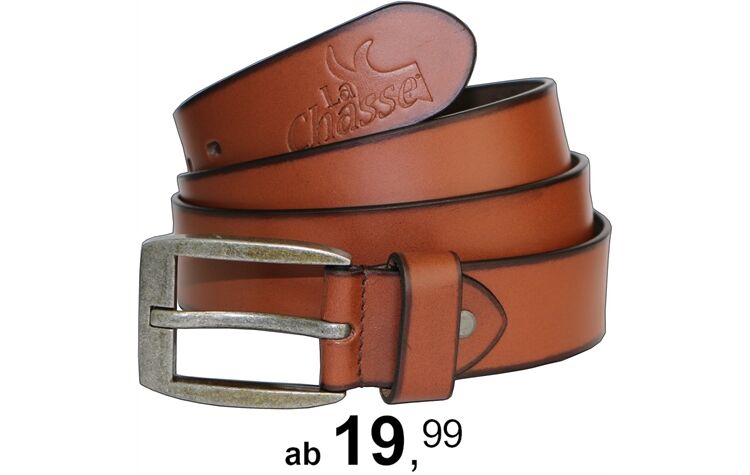 La Chasse® Büffelledergürtel "Bison"