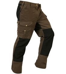 La Chasse® leichte Stretch-Funktionshose "Kiruna" Jagdhose Herren braun/schwarz Jägerhose Stretchhose wasserabweisend Dehnbund