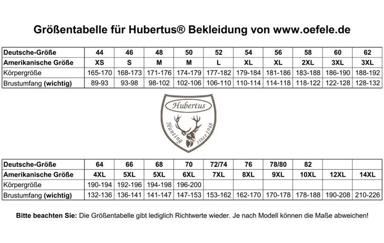 Hubertus® geräuschlose Lodenkotze