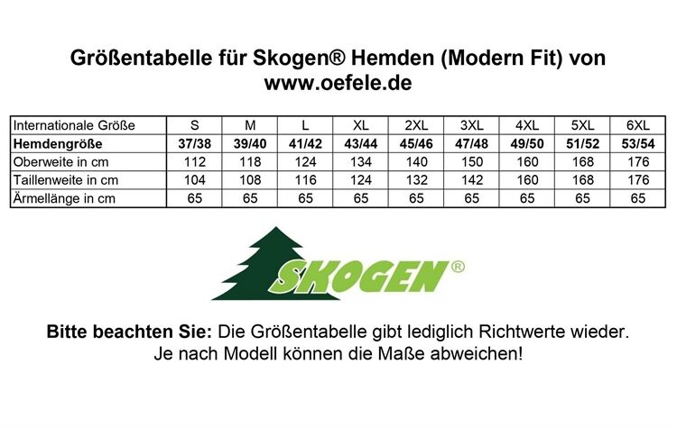 Skogen® Holzfällerhemd FlanellhemdJagdhemd Winterhemd Outdoorhemd Oefele Jagd 20512253/316