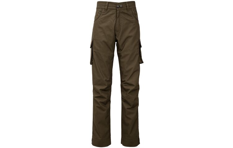Hubertus® funktionelle Jagdhose Kaprun Herren oliv/braun Outdoorhose Oefele 10851481/328