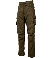 Hubertus® funktionelle Jagdhose Kaprun Herren oliv/braun Outdoorhose Oefele 10851481/328