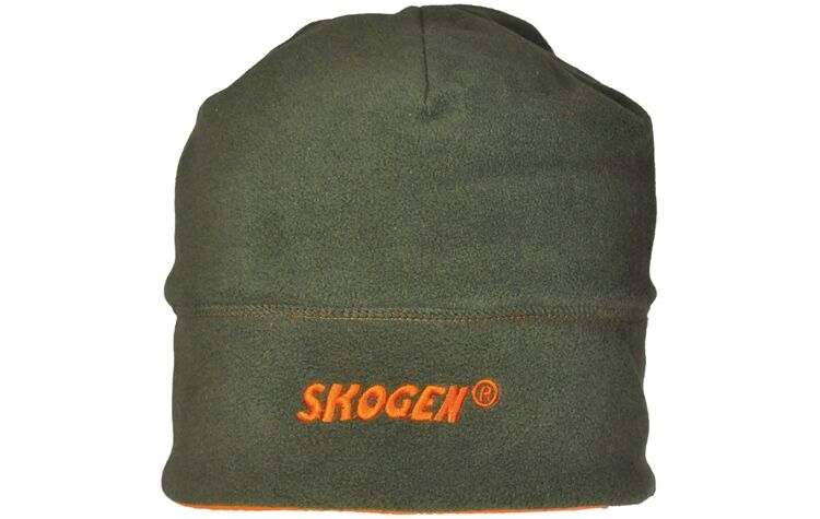 Skogen® Fleece-Wendemütze Jagdmütze oliv/orange Fleecemütze von Oefele Jagd 20046904/336