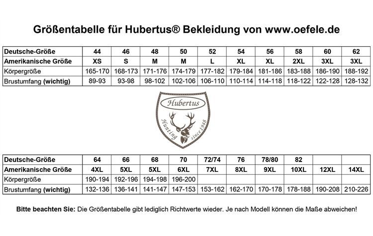 Hubertus® T-Shirts im Doppelpack