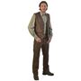 La Chasse® Robuste Büffellederhose mit Beintasche