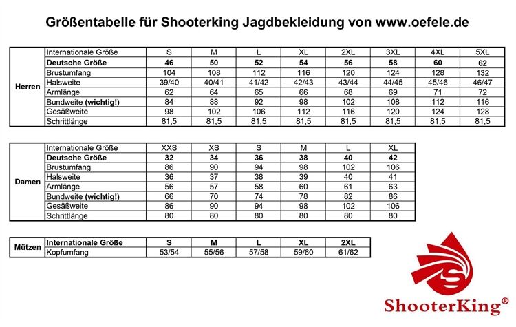Shooterking® Damen Mücken- & Zeckenschutzhose