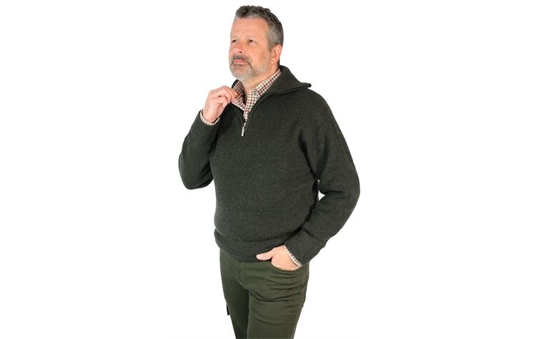 CDM Warmer Jagdpullover in Troyerform