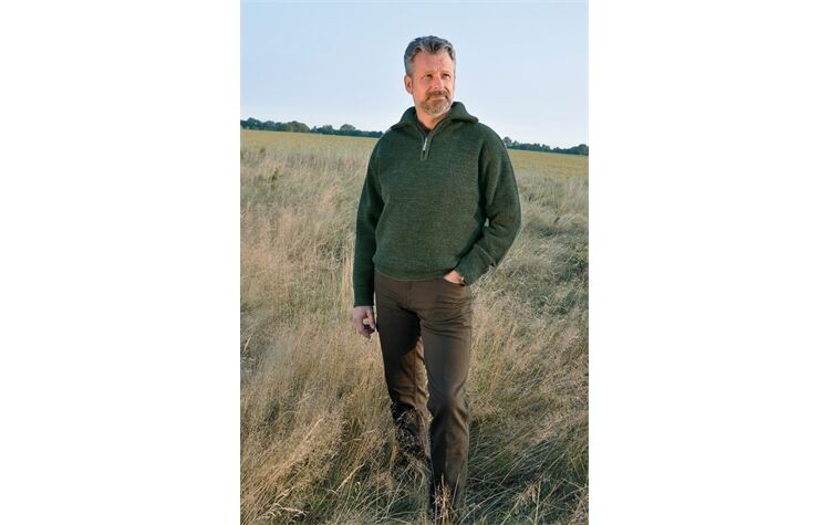 CDM Warmer Jagdpullover in Troyerform