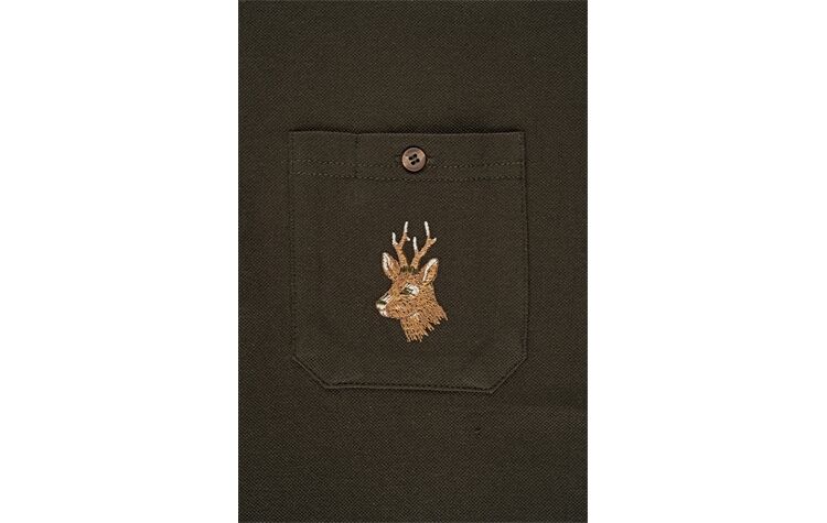 Hubertus® Polo-Shirt mit Motiv