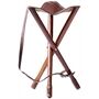 La Chasse® Dreibein-Ansitzstuhl Sitzhöhe 55 cm Dreibeinstuhl Outdoor aus Holz NEU braun 34320-26