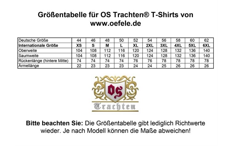 OS Trachten® T-Shirts Doppelpack 100 % Baumwolle oliv Jagdshirts Outdoor Oefele
