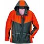 Elutex Signal-Regenjacke oliv/orange Regenparka wasserdicht 3.000 mm Wassersäule 8127