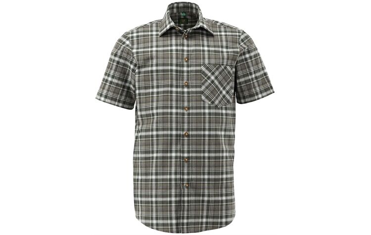 OS Trachten® Karohemd kurzarm