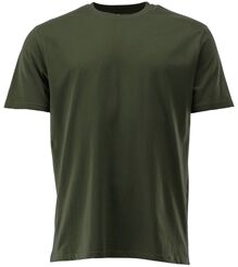 OS Trachten® Basic-T-Shirt oliv/grün Jagd-T-Shirt Outdoorshirt kurzarm Baumwolle