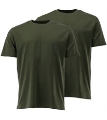 OS Trachten® T-Shirts Doppelpack 100 % Baumwolle oliv Jagdshirts Outdoor Oefele
