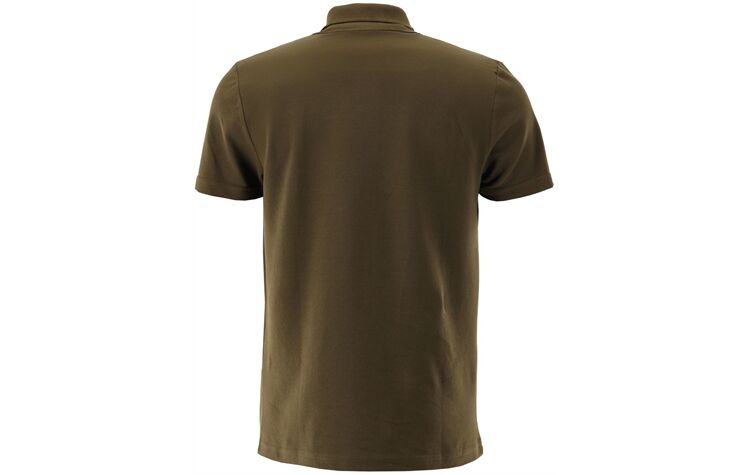OS Trachten® Polo-Shirt mit Motiv "springender Hirsch" oliv grün Jagdshirt 128000-2711/55 oder 428006-2711/55