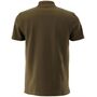 OS Trachten® Polo-Shirt mit Motiv "springender Hirsch" oliv grün Jagdshirt 128000-2711/55 oder 428006-2711/55