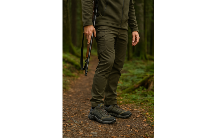 Griport® Outdoorhalbschuh "Sella" grau/anthrazit Jagdhalbschuh Freizeitschuh wasserabweisend 14509D5G