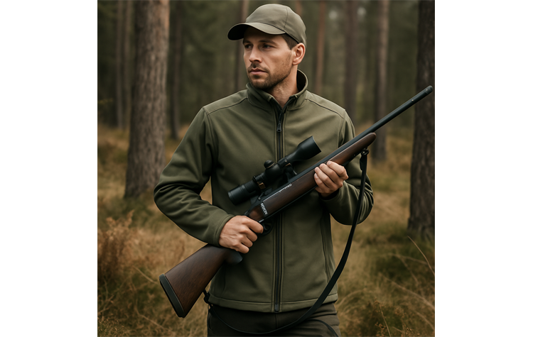 Elutex Jäger-Softshelljacke "Outback" 8168 Jagdjacke oliv/grün Herren Funktionsjacke