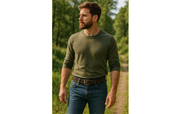 La Chasse® Büffelledergürtel "Bison"