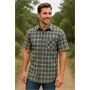 OS Trachten® Karohemd kurzarm