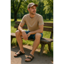 Lico Trekkingpantolette "Amalfi" Sandale braun Pantoffel Herren 560005 oder 560073