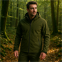 Hubertus Softshelljacke Jagdjacke Sommer Outdoorjacke Herren oliv grün 10676726/316