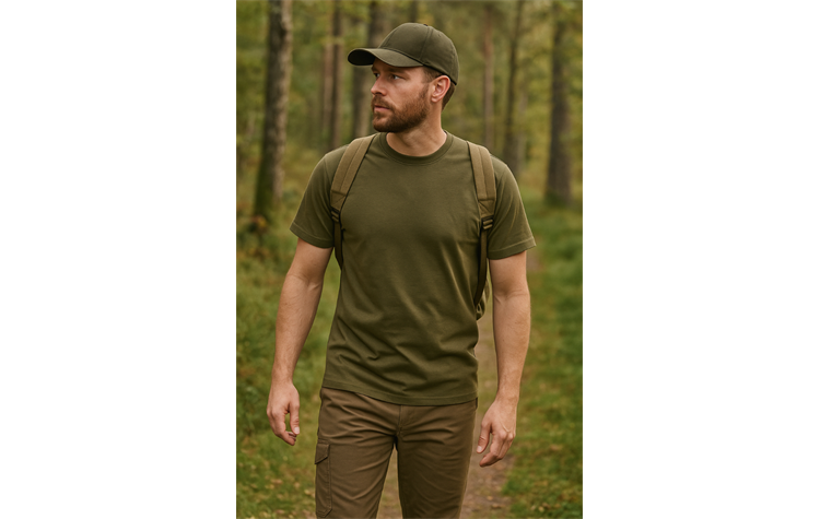 os trachten orbis textil T-Shirts Doppelpack oliv 428000-3382/55