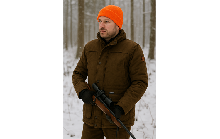 Hubertus® Camo-Wendejacke "Janus" Jagdjacke für Herren wasserdicht oliv/grün wendbar 10876480/336