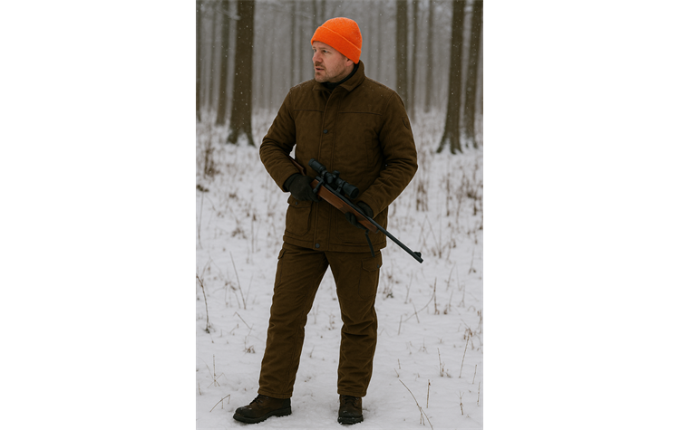 Hubertus® Microhose "Janus" Jagdhose oliv/grün wasserdicht Microfaserhose Herren 10851480/316