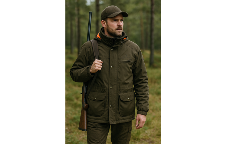 Hubertus® Funktionsjacke "Roermond" mit Miporex®-Membrane wasserdicht winddicht atmungsaktiv Outdoorjacke Herren Jagdjacke10776620/315 