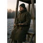 Hubertus® Ansitzkombination Loden-Ansitzjacke mit Fußteil Jagdjacke Winterjacke Herren Thermojacke oliv/Grün 10876707/361 Lodenjacke